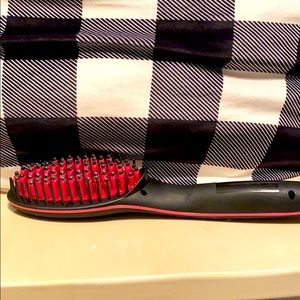 Hair brush straightener and dryer